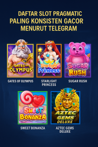 Daftar slot pragmatic paling konsisten gacor menurut komunitas telegram